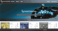 Desktop Screenshot of cardsandcollections.com